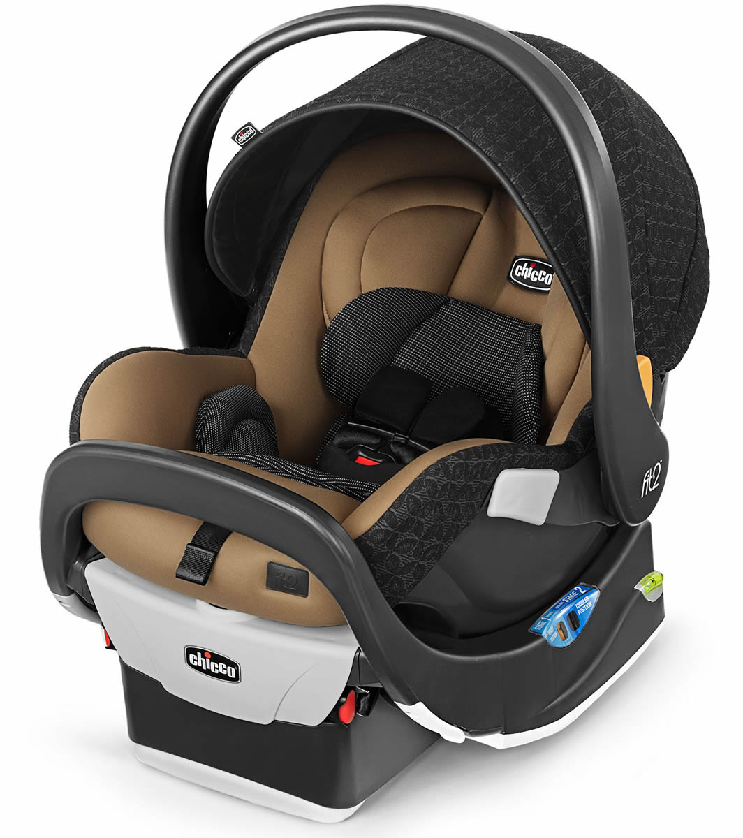 Chicco Fit2 Rear-Facing Infant & Toddler Car Seat with Anti-Rebound Bar - Cienna