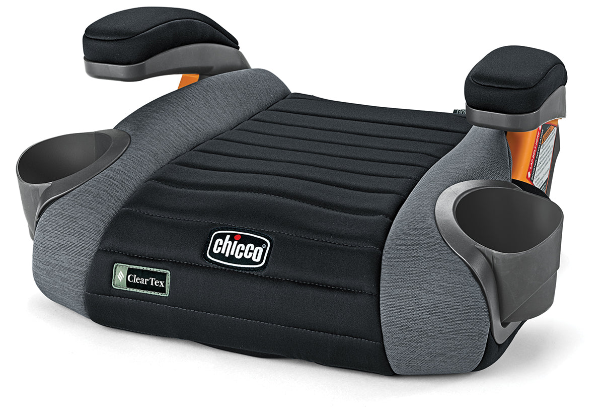 Chicco GoFit ClearTex Backless Booster Car Seat - Shadow