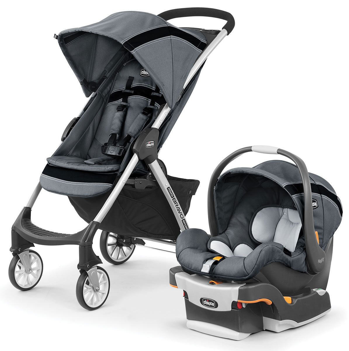 Chicco Mini Bravo Sport Travel System - Carbon