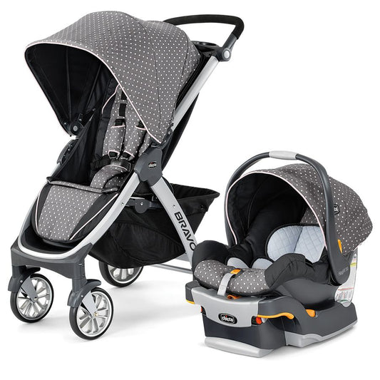 Chicco OPEN BOX Bravo Trio Travel System - Lilla