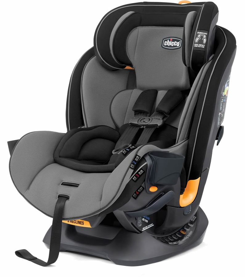 Chicco OPEN BOX Fit4 4-in-1 All-In-One Convertible Car Seat - Onyx