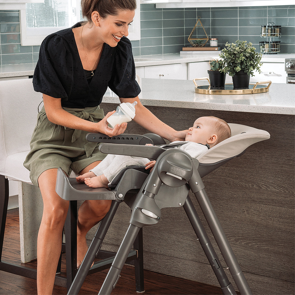 Chicco Polly Highchair - Taupe