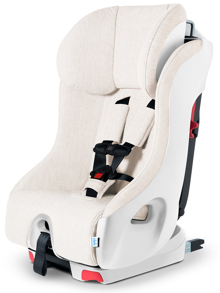 Clek Foonf Narrow Convertible Car Seat with Anti-Rebound Bar - Snow (C-Zero Plus)