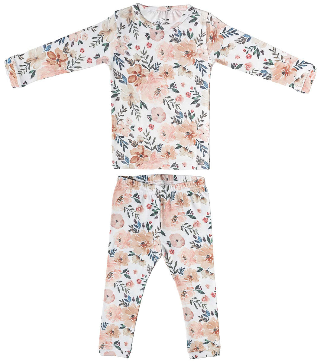 Copper Pearl 2 Piece Long Sleeve Pajamas - Autumn, 18M