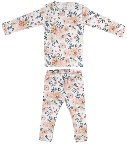 Copper Pearl 2 Piece Long Sleeve Pajamas - Autumn, 18M