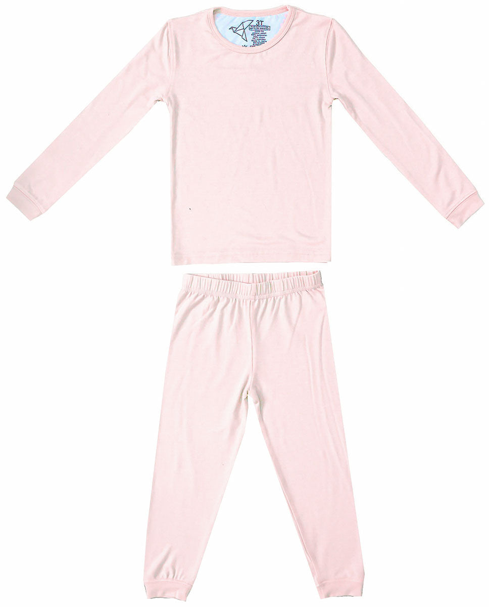 Copper Pearl 2 Piece Long Sleeve Pajamas - Blush, 18M