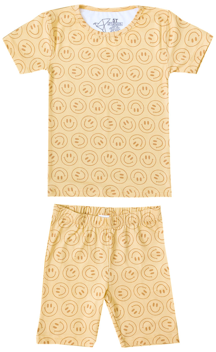 Copper Pearl 2 Piece Short Sleeve Pajamas - Vance, 12M