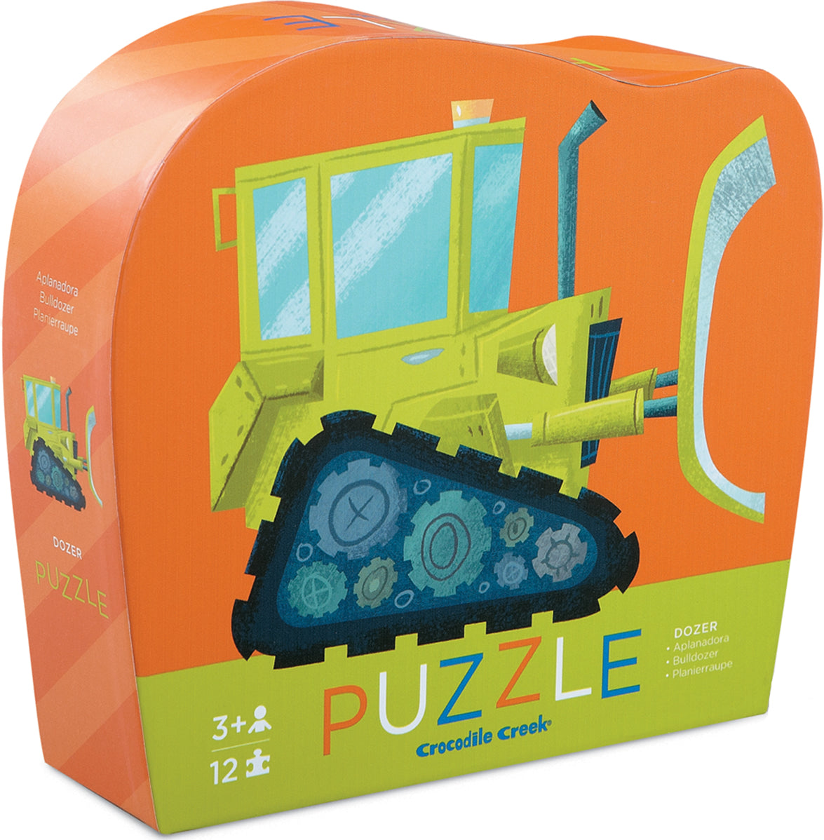 Crocodile Creek Mini Shaped Box Puzzle - Dozer