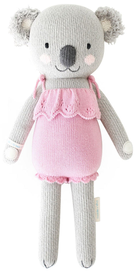 Cuddle+Kind Hand Knit Doll - Mini Claire the Koala, 13"