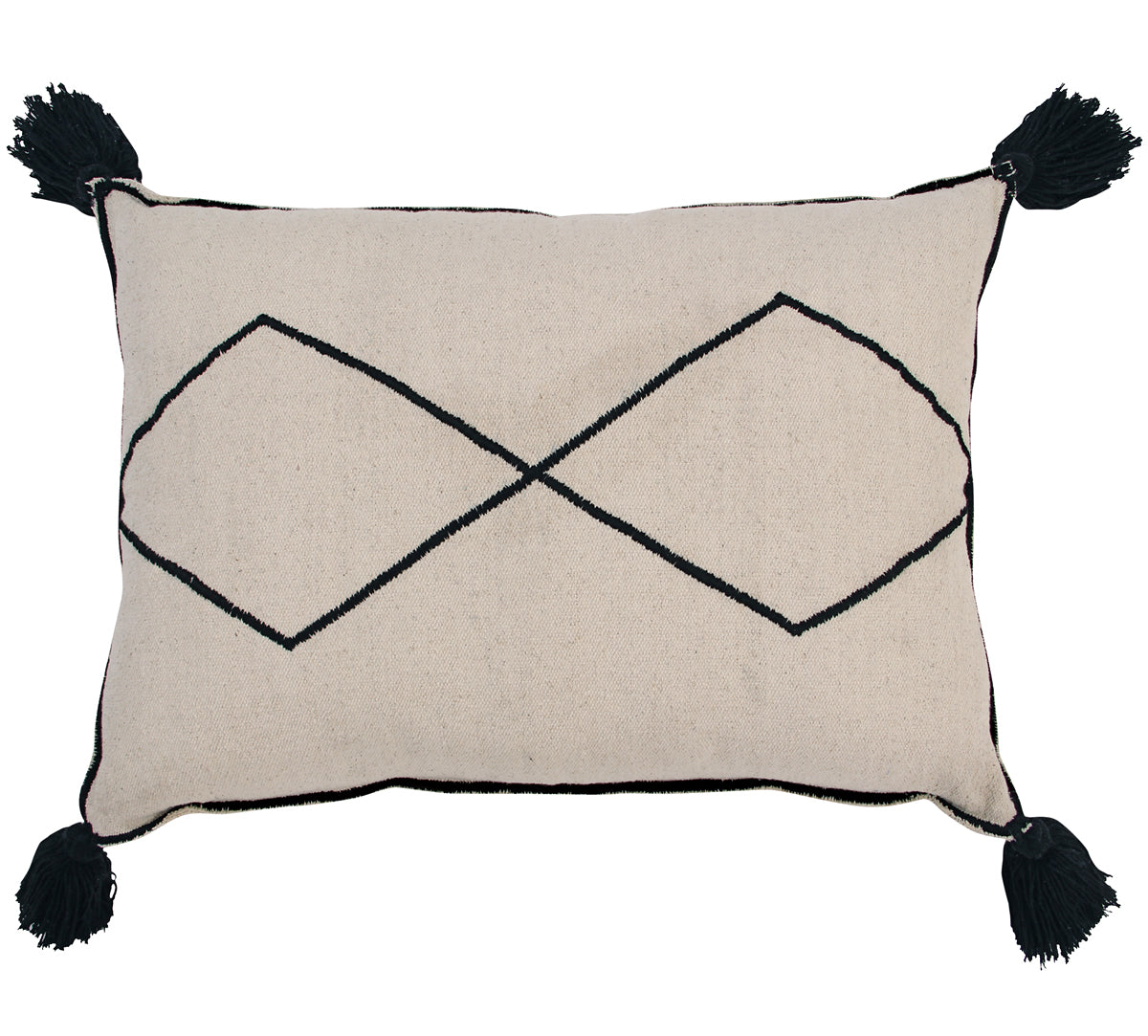 Lorena Canals Bereber Cushion (1' 4'' x 1' 10'')