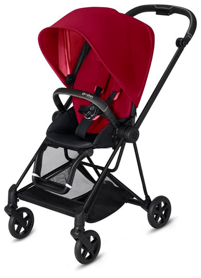 Cybex Mios 2 Complete Stroller - Matte Black/True Red