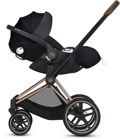 Cybex Priam 3 Complete Stroller - Chrome/Black/True Red