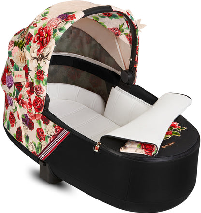 Cybex Priam Lux Carry Cot - Spring Blossom Light