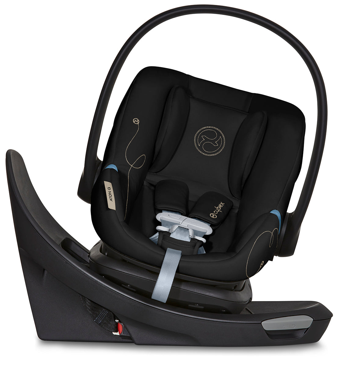 Cybex Aton G Swivel Infant Car Seat - Moon Black