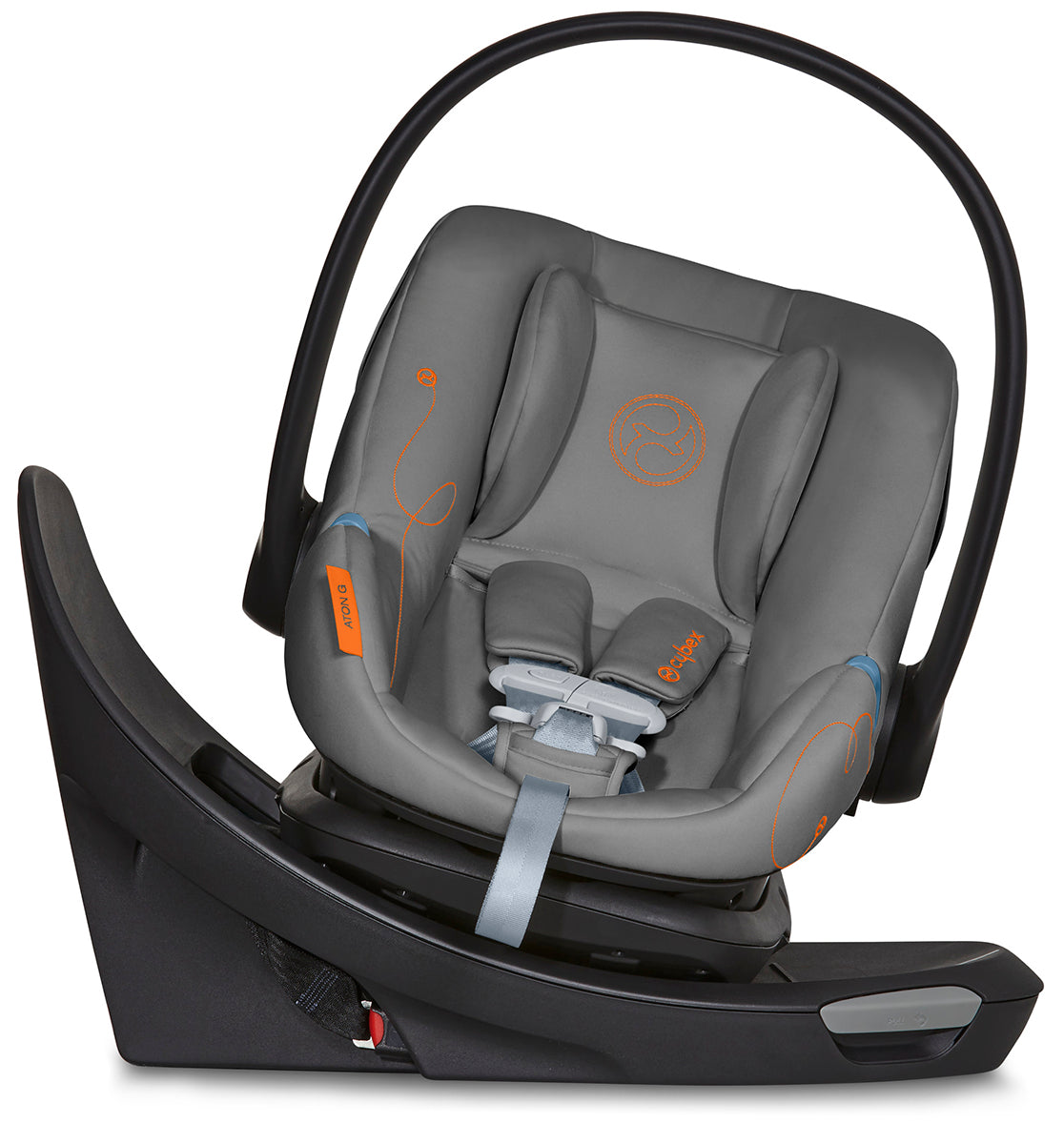 Cybex Aton G Swivel SensorSafe Infant Car Seat - Lava Grey