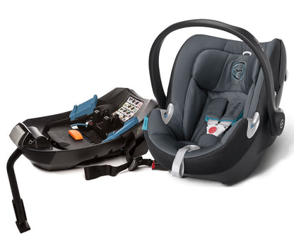 Cybex Aton Q Infant Car Seat - Black Sea