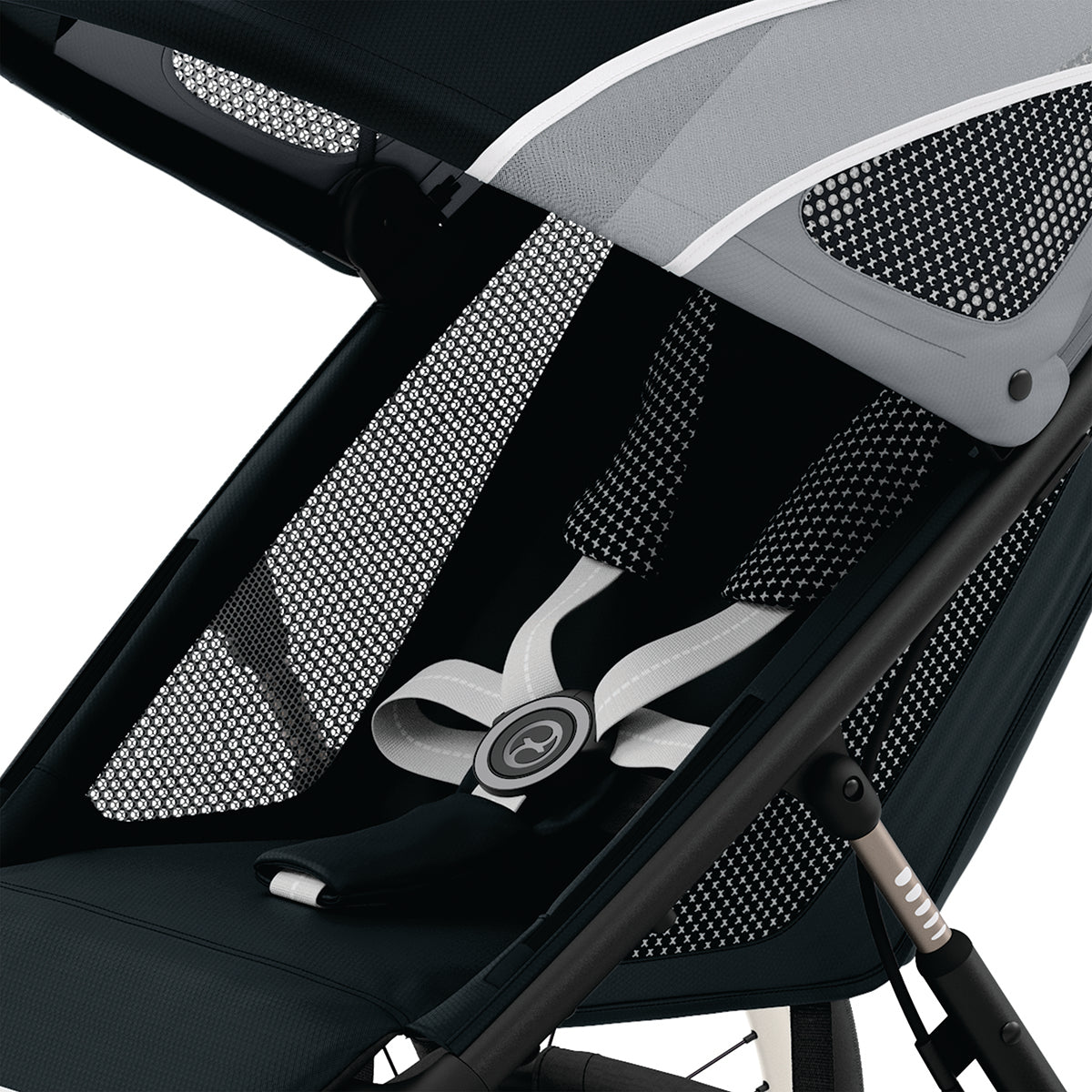 Cybex AVI Jogging Stroller (One Box) - All Black