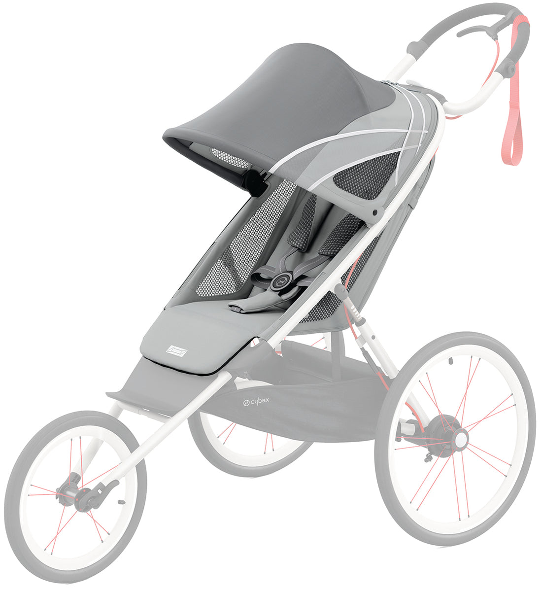 Cybex AVI Jogging Stroller Seat Pack - Medal Grey