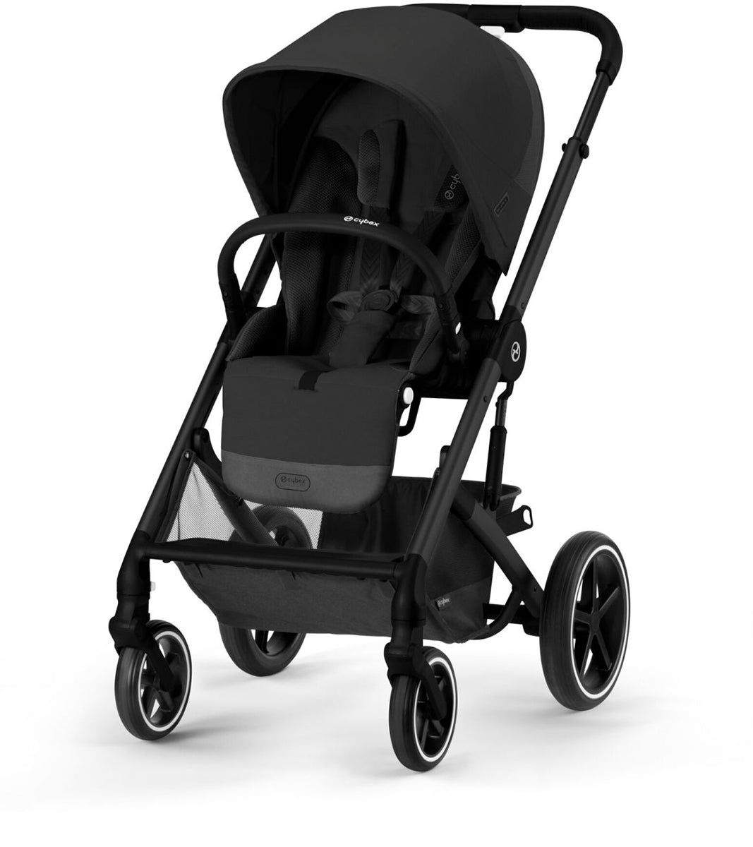 Cybex Balios S Lux 2 Stroller - Black Frame / Moon Black