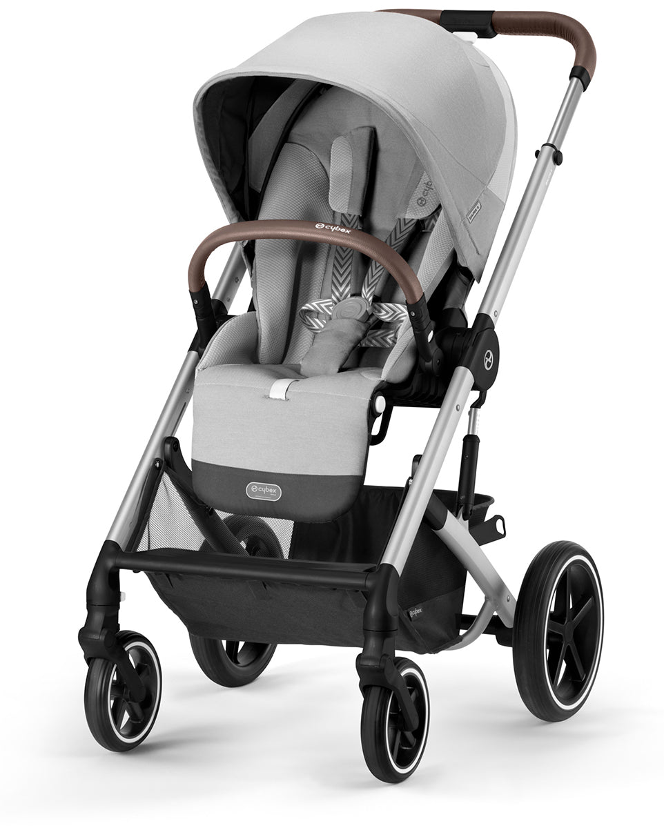 Cybex Balios S Lux 2 Stroller - Silver Frame / Lava Grey