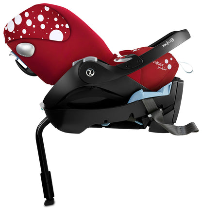 Cybex Cloud Q SensorSafe Reclining Infant Car Seat - Petticoat Red by Jeremy Scott