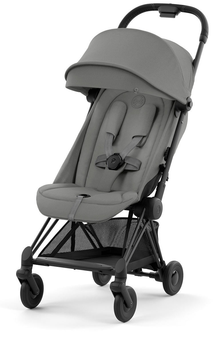 Cybex COYA Compact Stroller - Matte Black / Mirage Grey