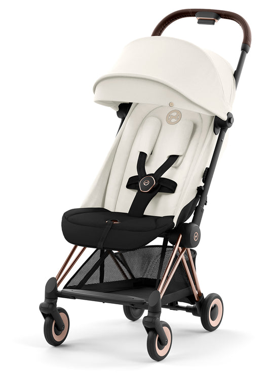 Cybex COYA Compact Stroller - Rose Gold / Off White