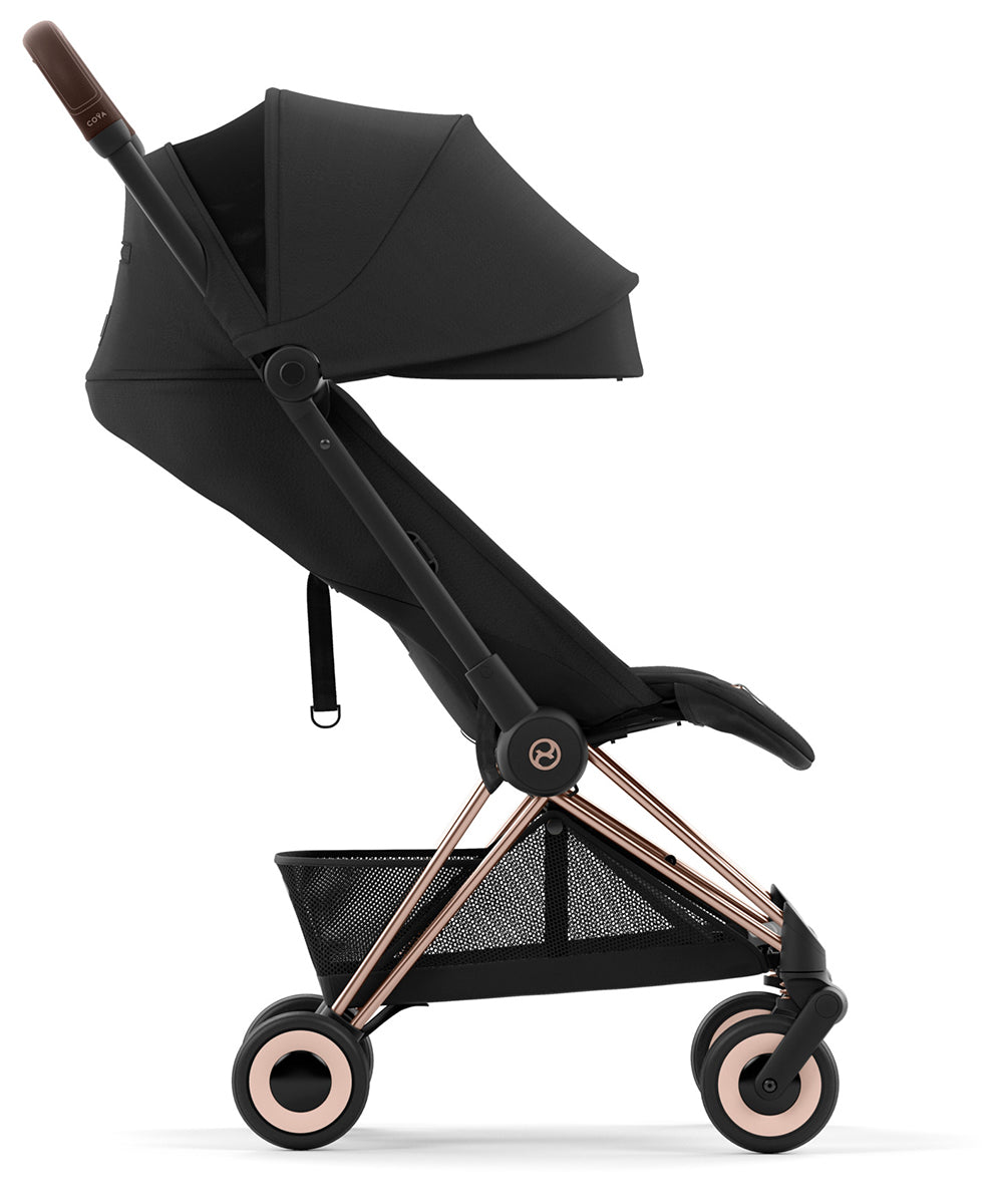 Cybex COYA Compact Stroller - Rose Gold / Sepia Black