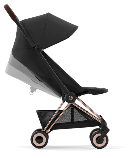 Cybex COYA Compact Stroller - Rose Gold / Sepia Black