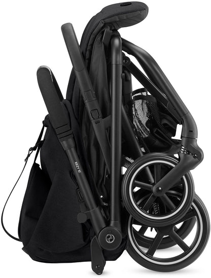 Cybex Eezy S+ 2 Compact Stroller - Deep Black / Black