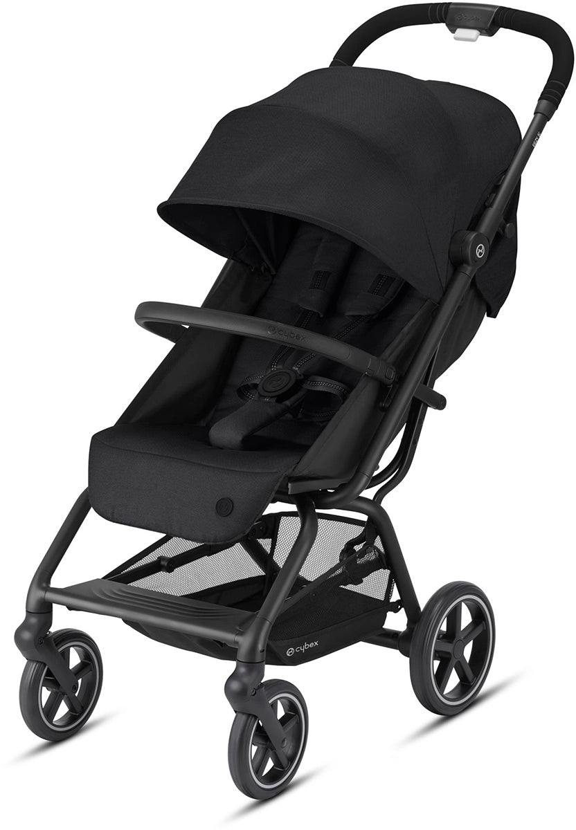 Cybex Eezy S+ 2 Compact Stroller - Deep Black / Black