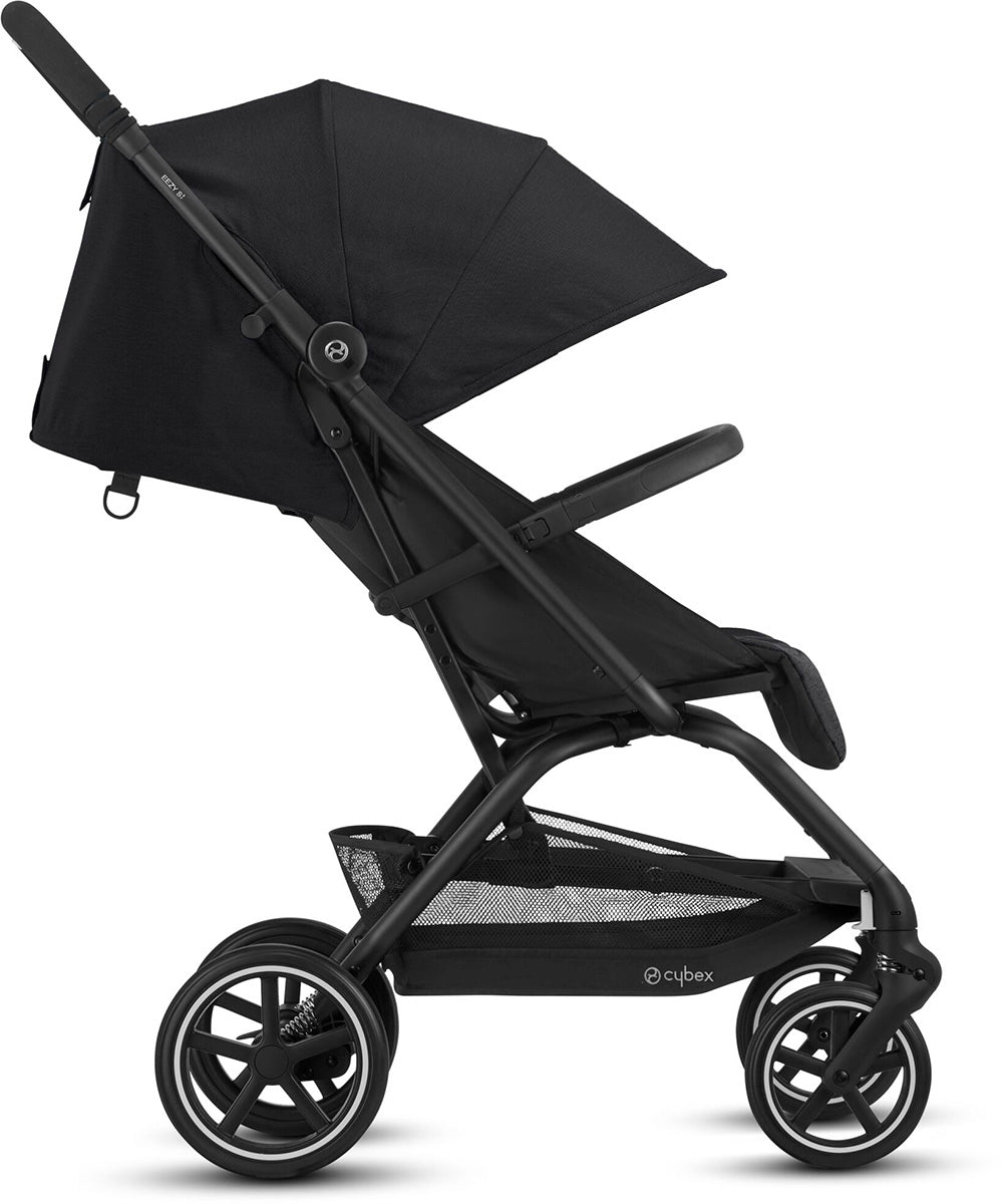 Cybex Eezy S+ 2 Compact Stroller - Deep Black / Black