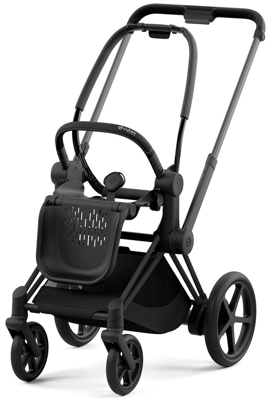 Cybex ePriam 2 Stroller Frame - Matte Black / Black