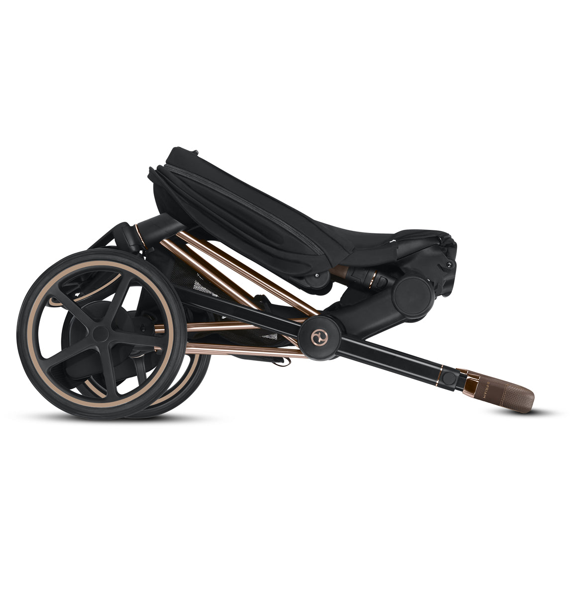 Cybex ePriam Stroller - Rose Gold/Manhattan Grey