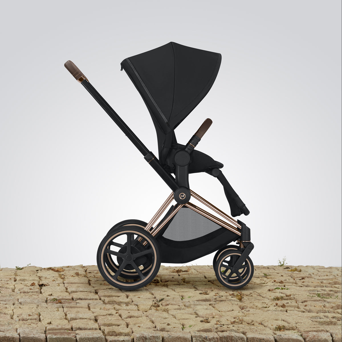 Cybex ePriam Stroller - Matte Black/Black