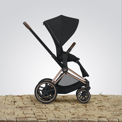 Cybex ePriam Stroller - Rose Gold/Manhattan Grey