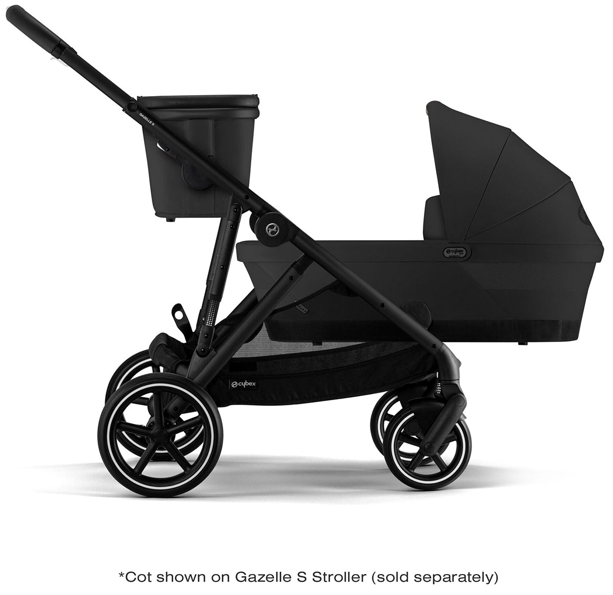 Cybex Gazelle S 2 Cot - Moon Black