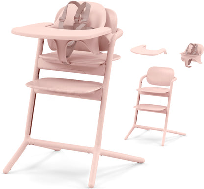 Cybex LEMO 2 High Chair 3-in-1 Set - Pearl Pink