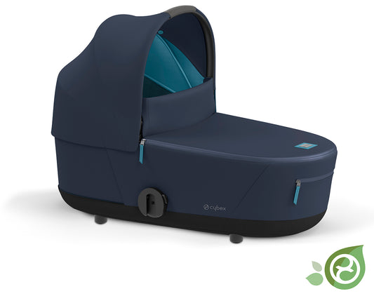 Cybex MIOS 3 Lux Carry Cot - Conscious Dark Navy