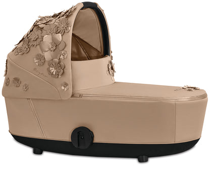 Cybex Mios Lux Carry Cot - Simply Flowers - Nude Beige