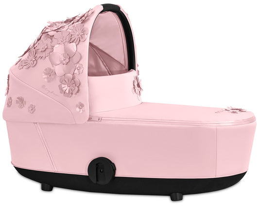 Cybex Mios Lux Carry Cot - Simply Flowers - Pale Blush