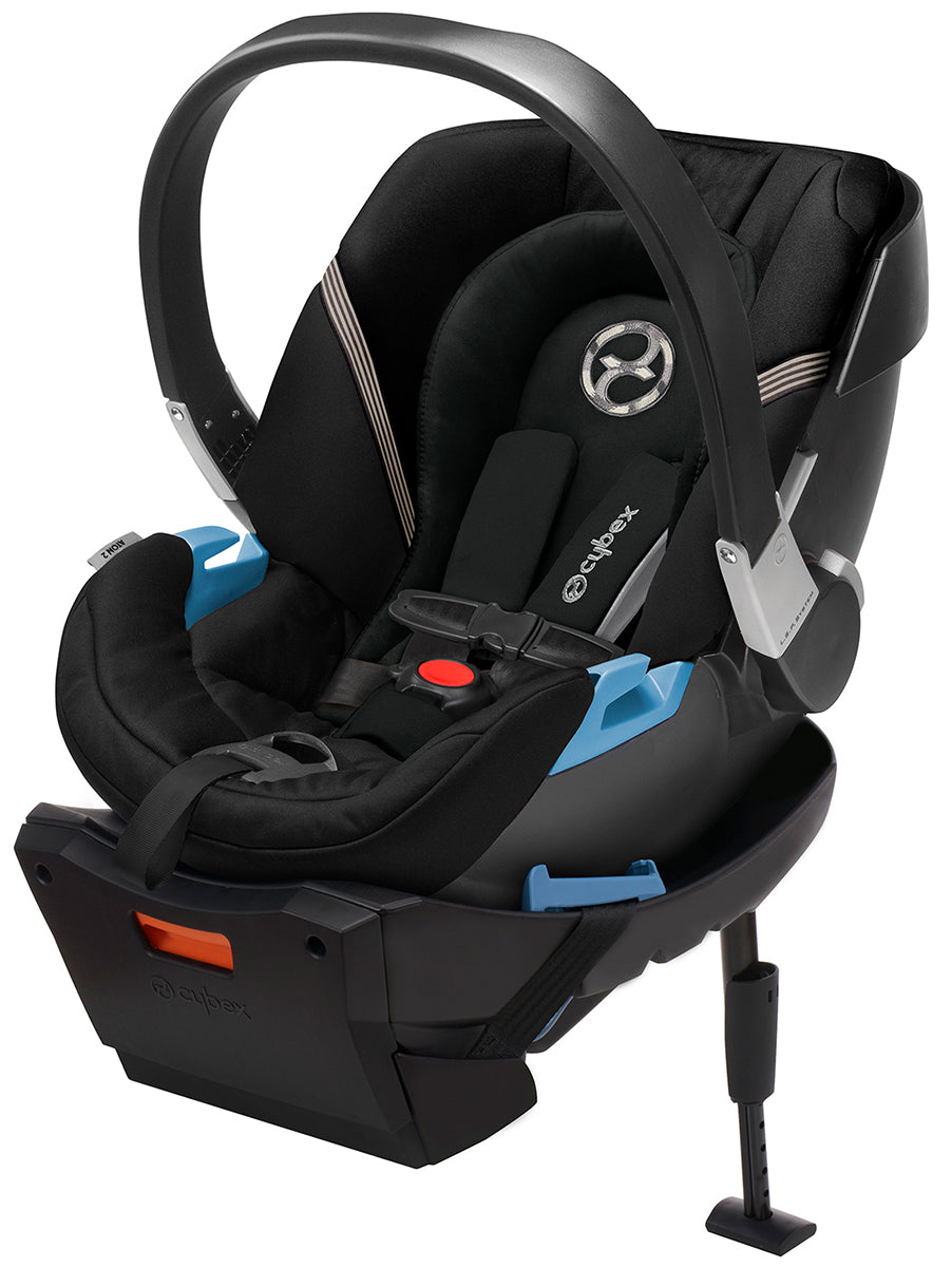 Cybex OPEN BOX Aton 2 Lightweight Infant Car Seat with Load Leg - Deep Black