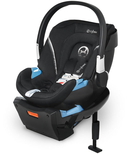 Cybex OPEN BOX Aton 2 SensorSafe Infant Car Seat - Lavastone Black