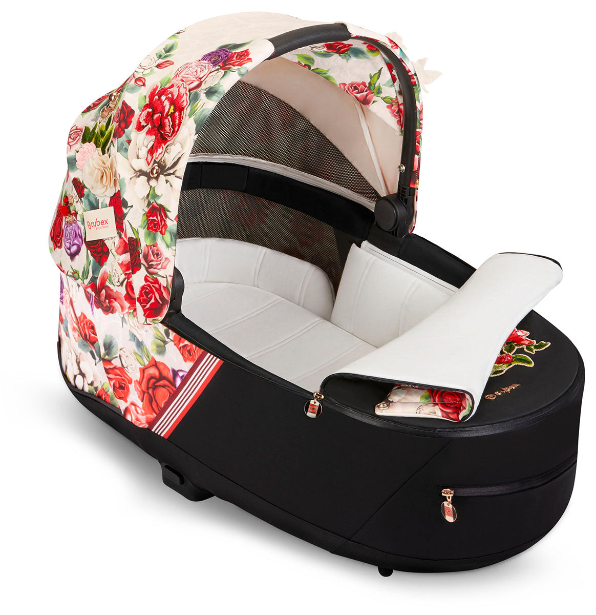 Cybex Priam 4 / ePriam 2 Lux Carry Cot - Spring Blossom Light