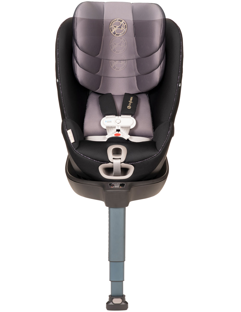 CYBEX Sirona S Rotating Convertible Car Seat with Load Leg and with SensorSafe - Premium Black