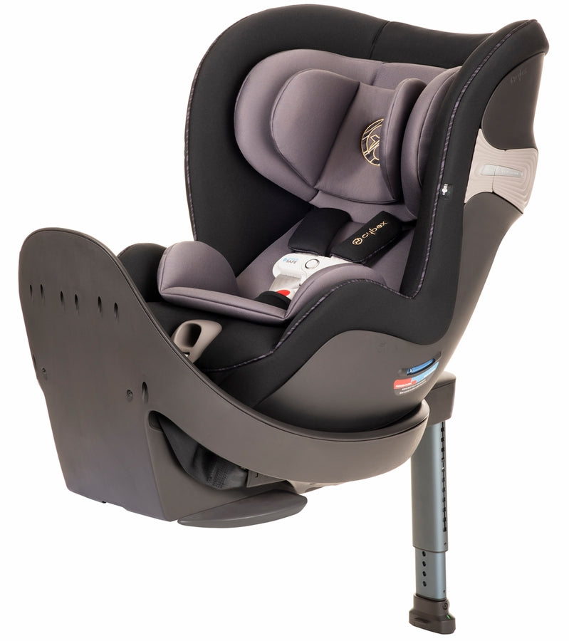 CYBEX Sirona S Rotating Convertible Car Seat with Load Leg and with SensorSafe - Premium Black