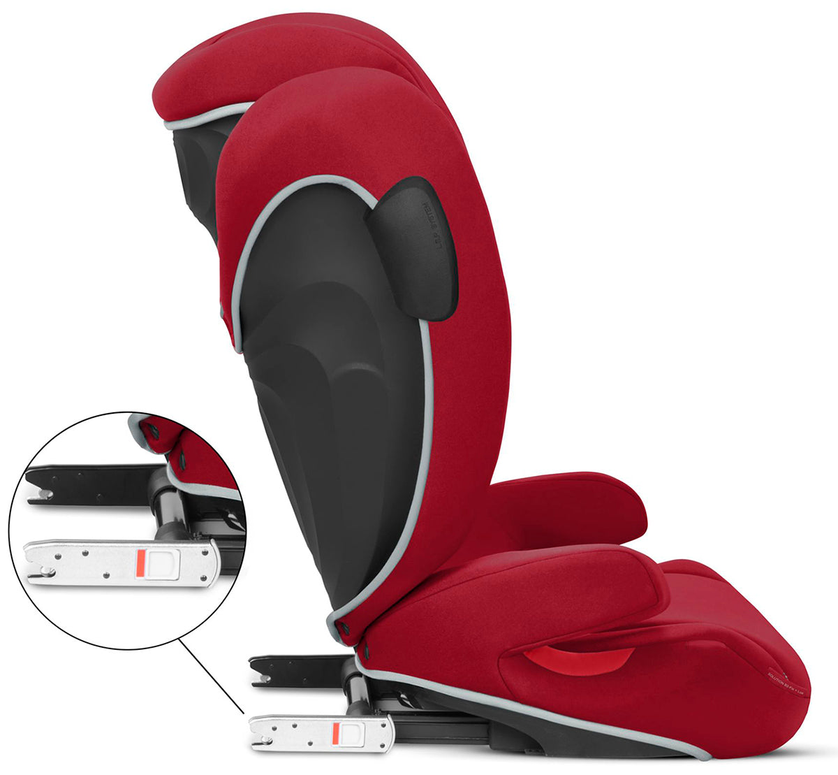 Cybex Solution B2-fix +Lux Booster Seat - Dynamic Red