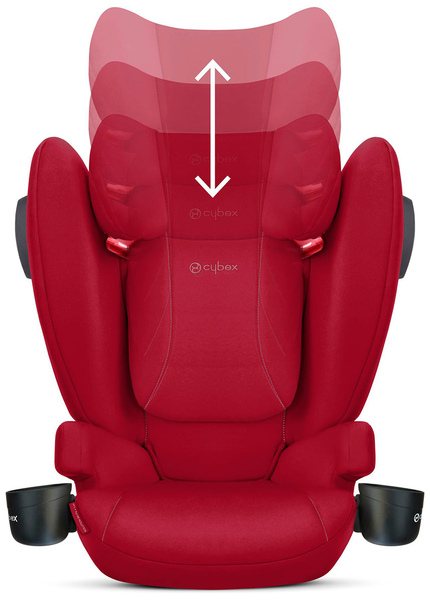 Cybex Solution B2-fix +Lux Booster Seat - Dynamic Red