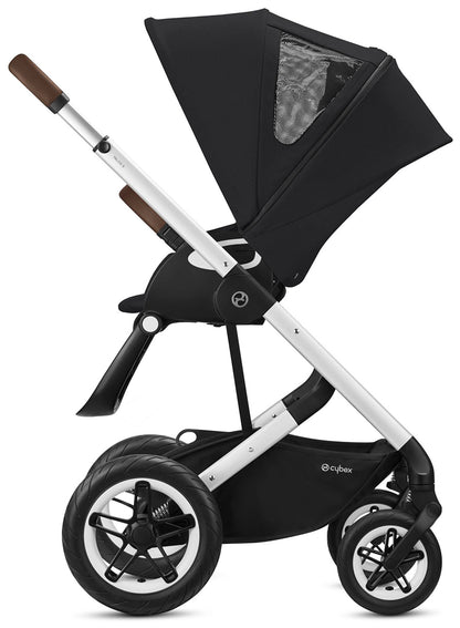 Cybex Talos S Lux All-Terrain Stroller - Deep Black