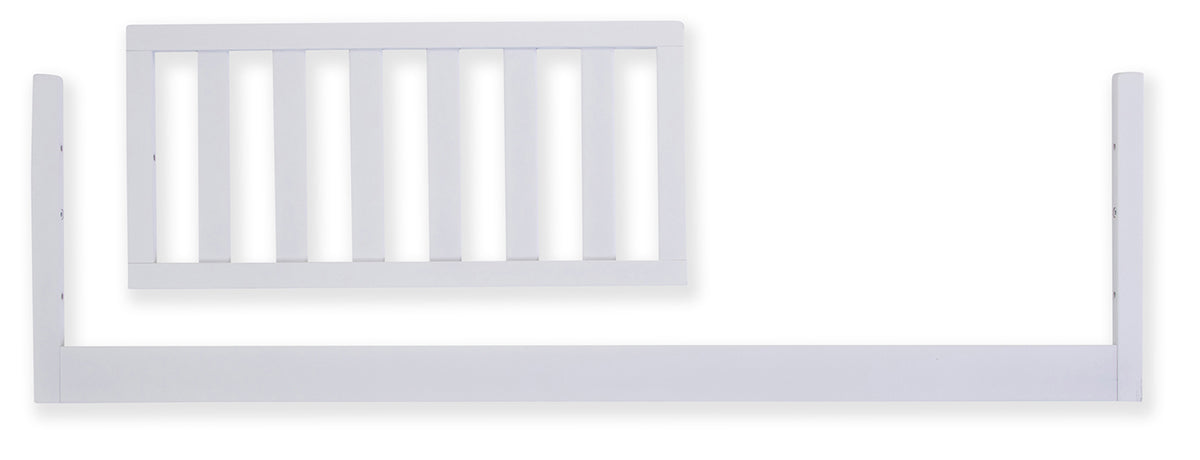 dadada 3-in-1 Toddler Bed Rail for Soho + Boston + Austin + Kenton - White